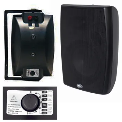 Set 2 boxe de  linie 5.5" 100V 30W culoare neagra  BST  370T